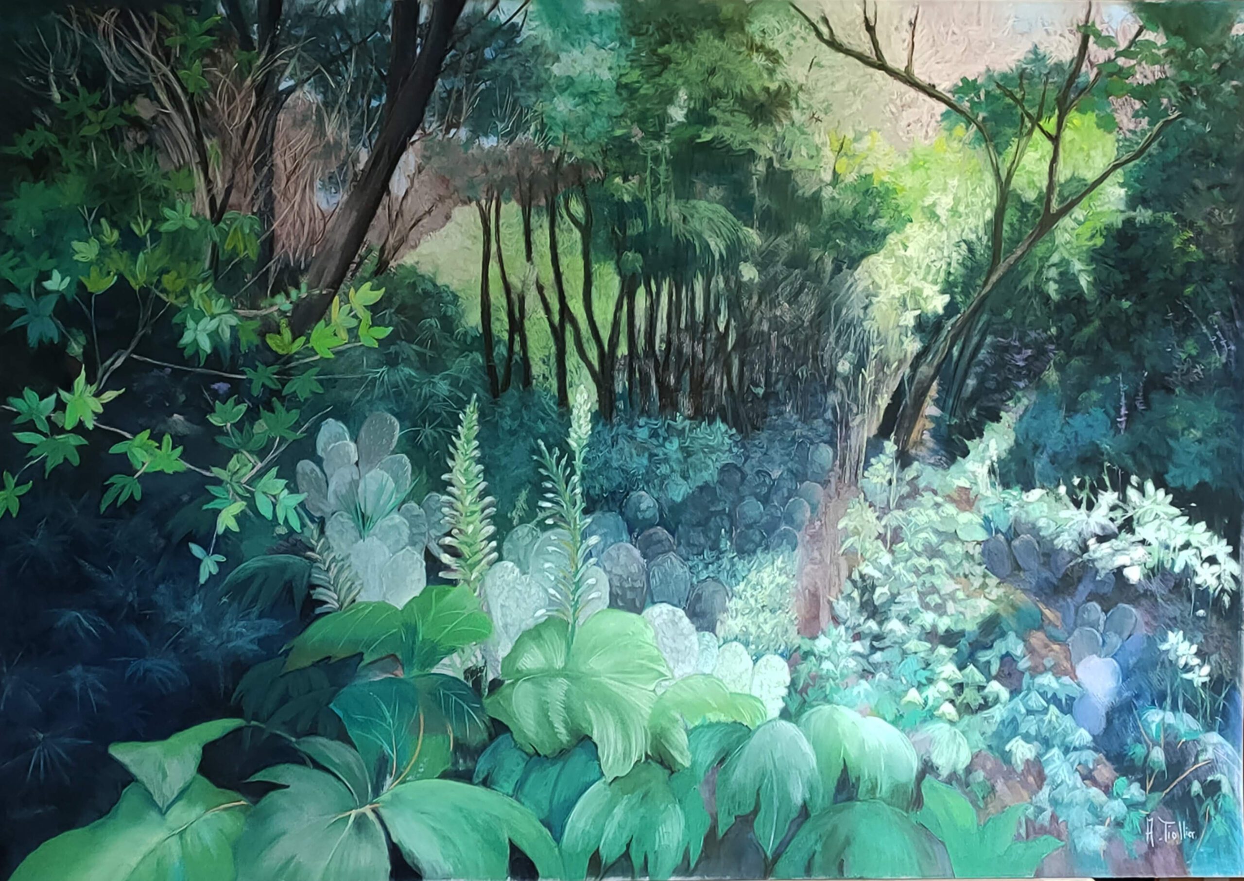 Symphonie verte - Agnès Tiollier